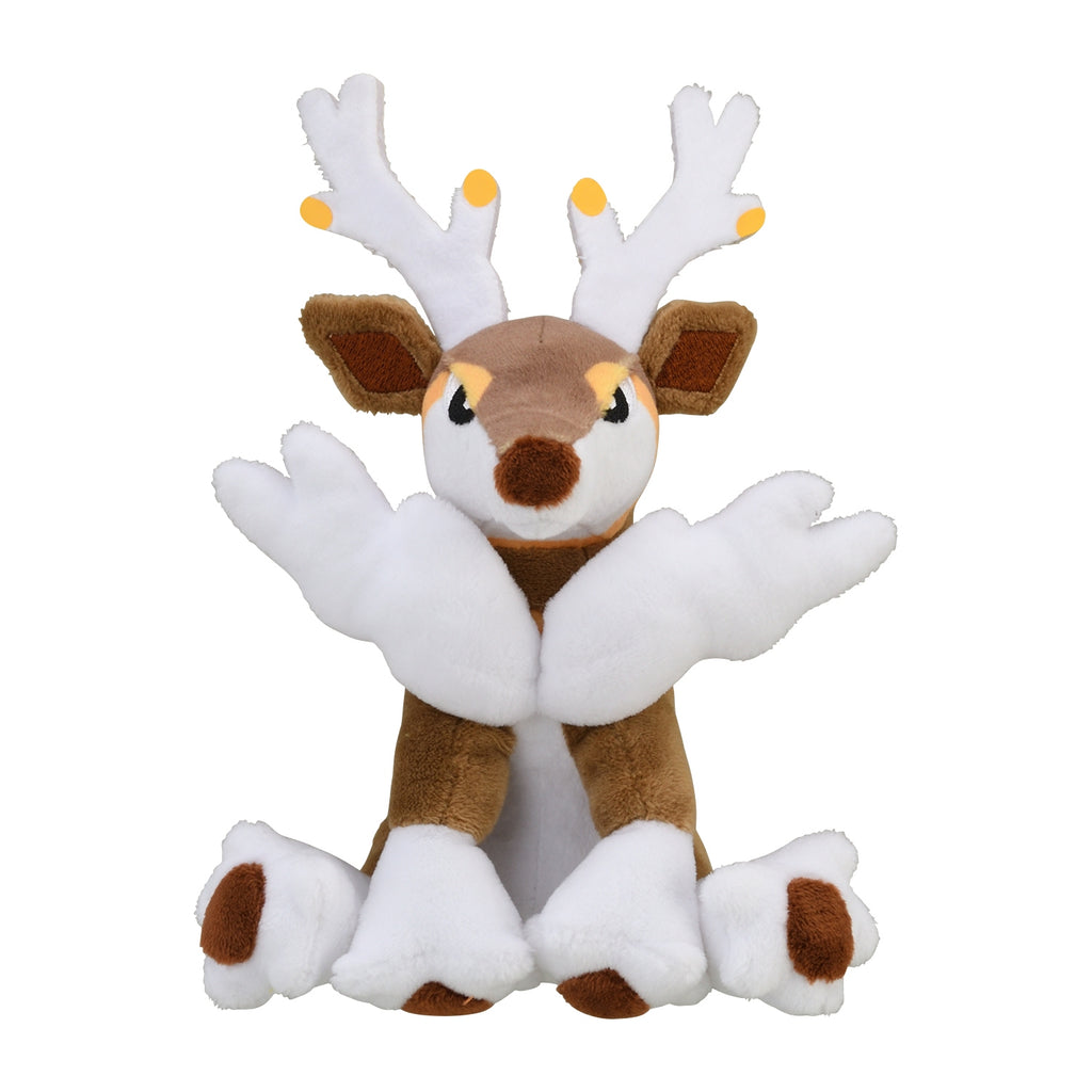 Sawsbuck Winter Form Pokémon Fit Plush #586 | Official Pokemon Center Japan