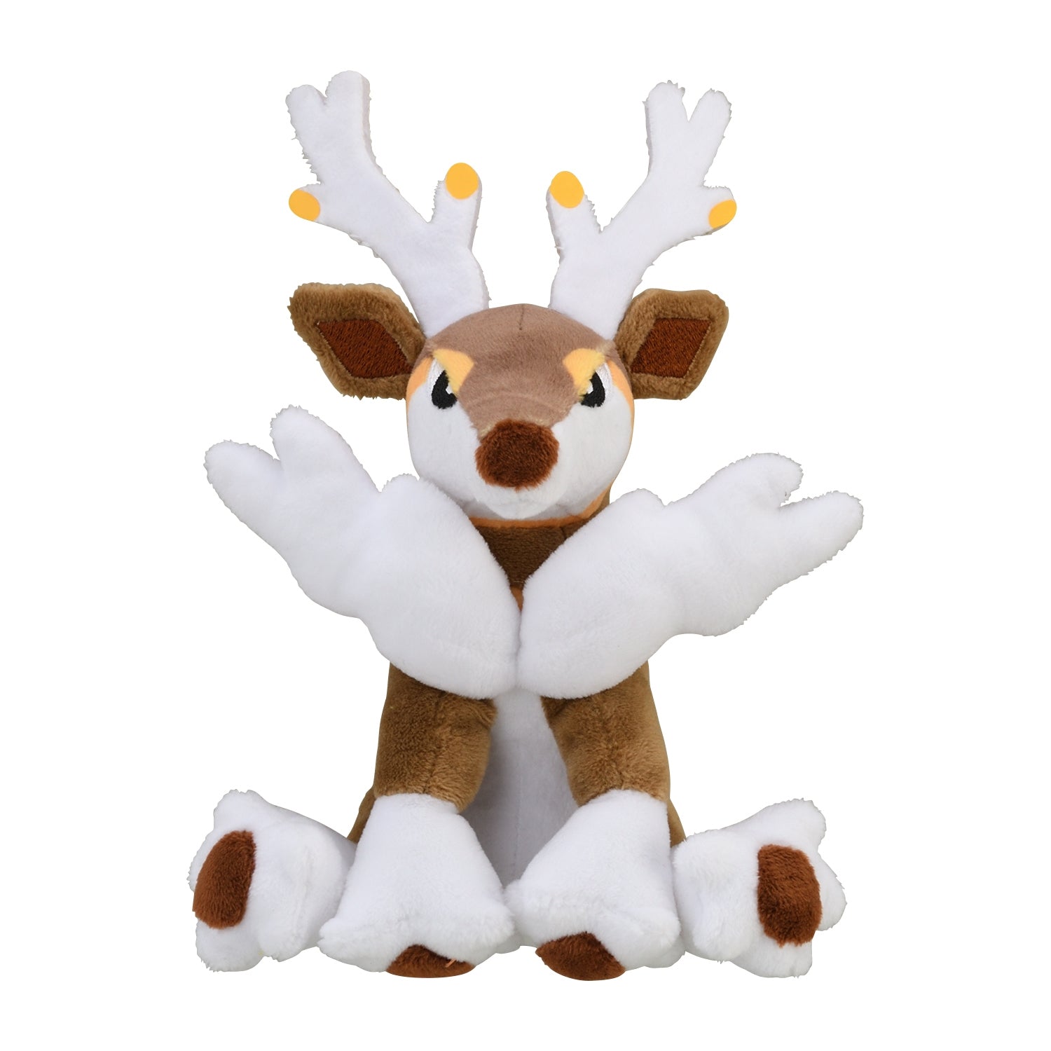 Sawsbuck Winter Form Pokémon Fit Plush #586 | Official Pokemon Center Japan