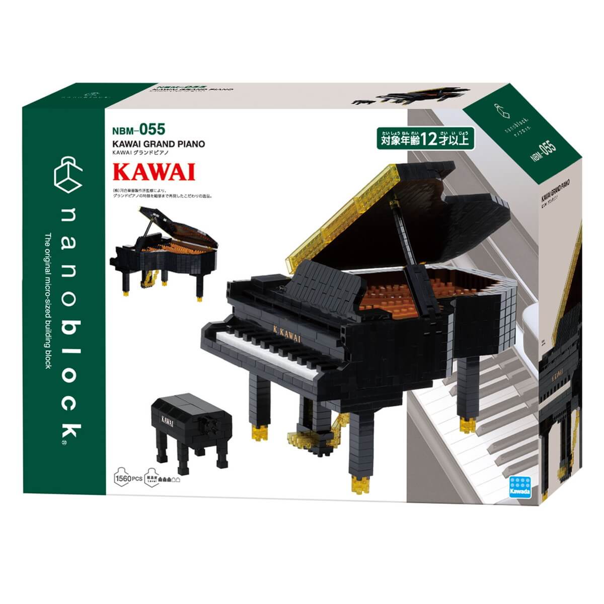 Nanoblock KAWAI Grand Piano