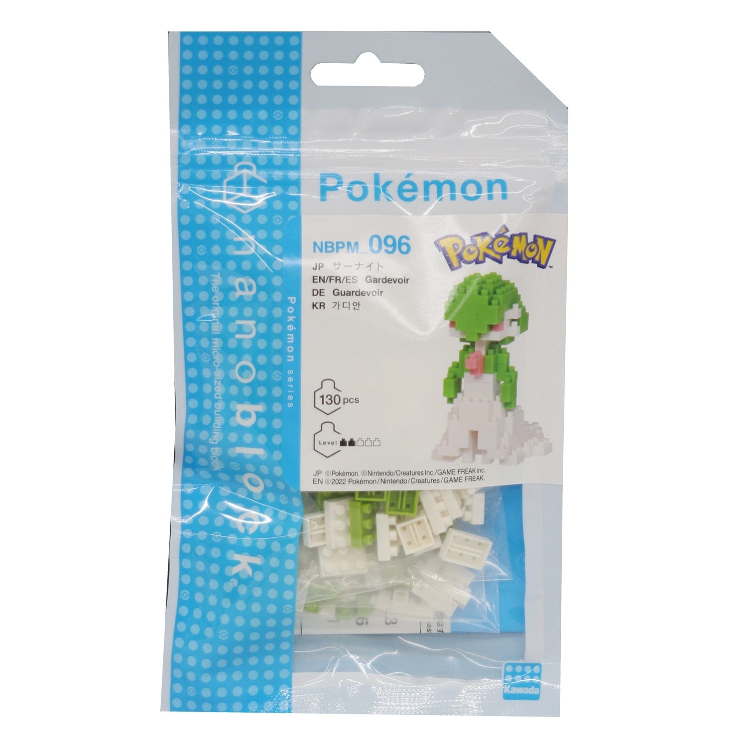 Nanoblock Gardevoir figure from Japan with detailed design