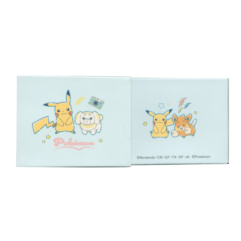 Official Pokemon Center Japan Notebook, showcasing Hakofusen Cafe logo and vibrant colors from Japan
