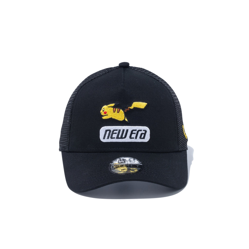 NEW ERA Youth 9FORTY A-Frame Trucker PIKA BLK