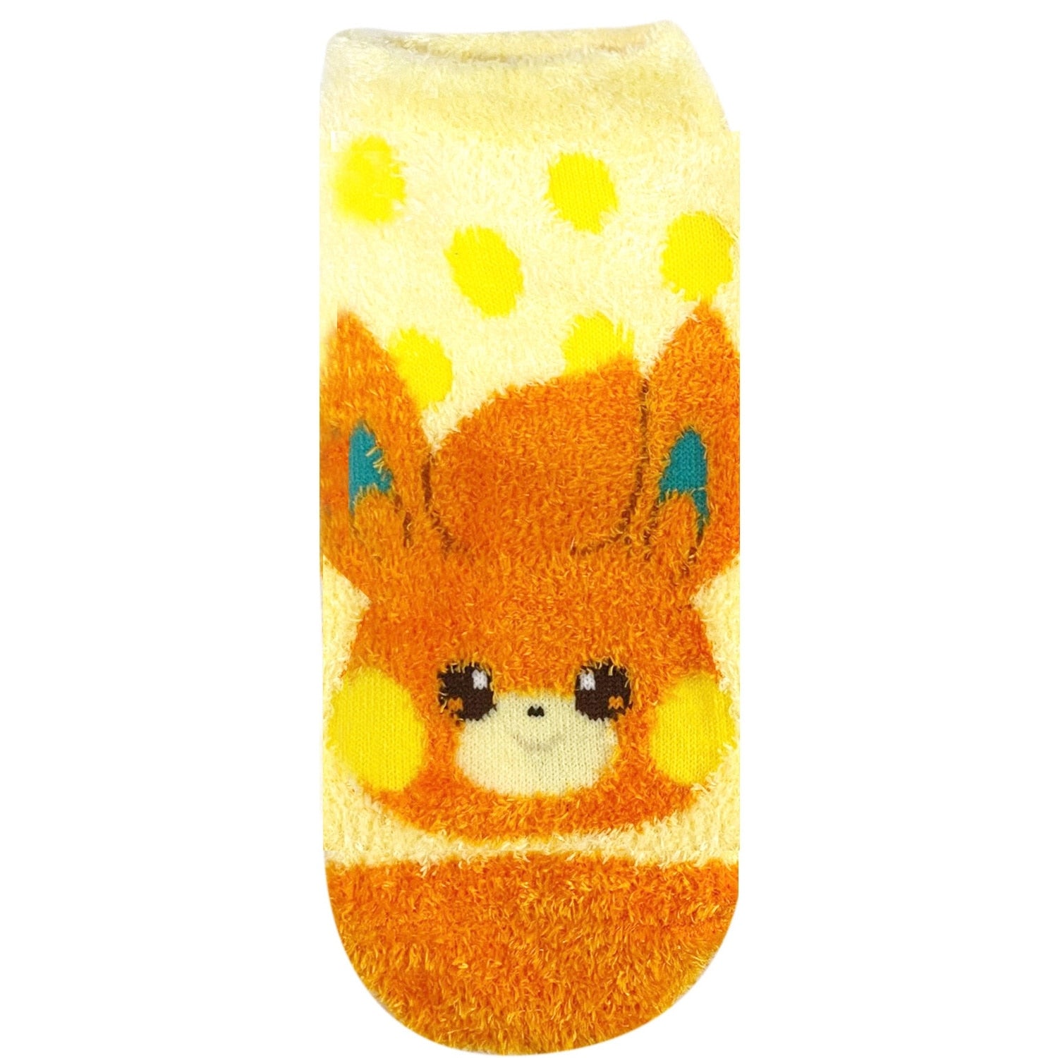Fluffy socks Pamo dots (23-25cm)