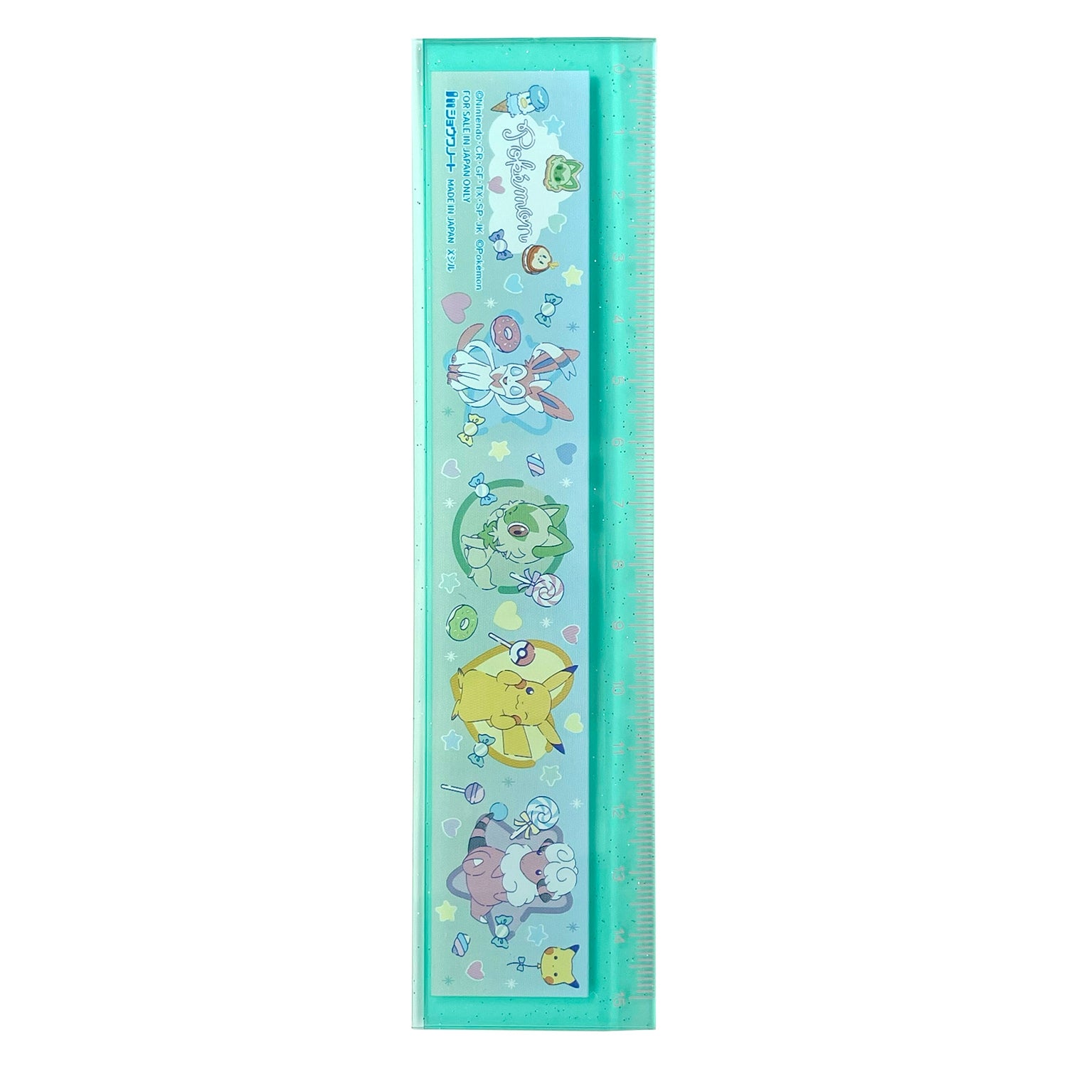 Authentic Pokemon Center Japan Ruler, collectible item with official logo and details