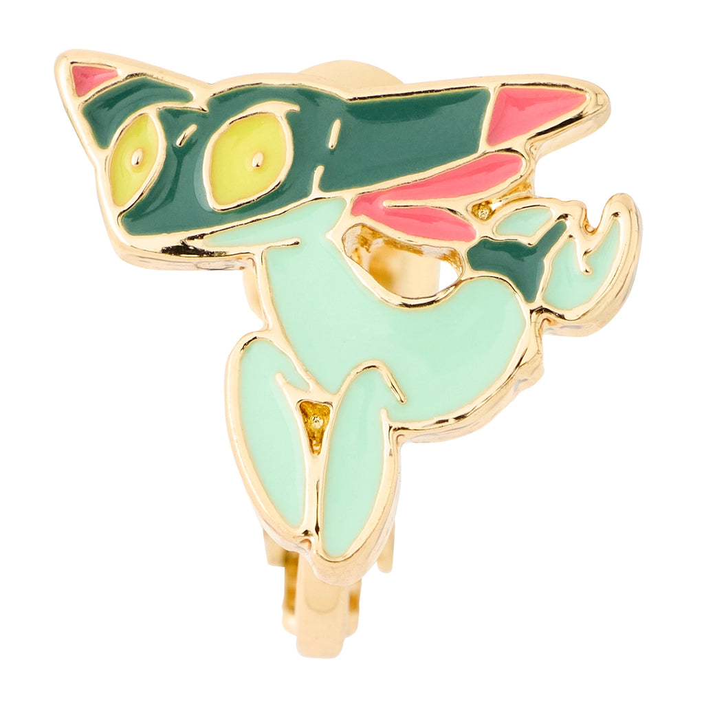 Pokémon accessory earrings from Japan, featuring Dramesha character design