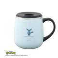 [BRUNO] Eevee Friends Stainless Steel Mug Short with Lid Blue Glaceon