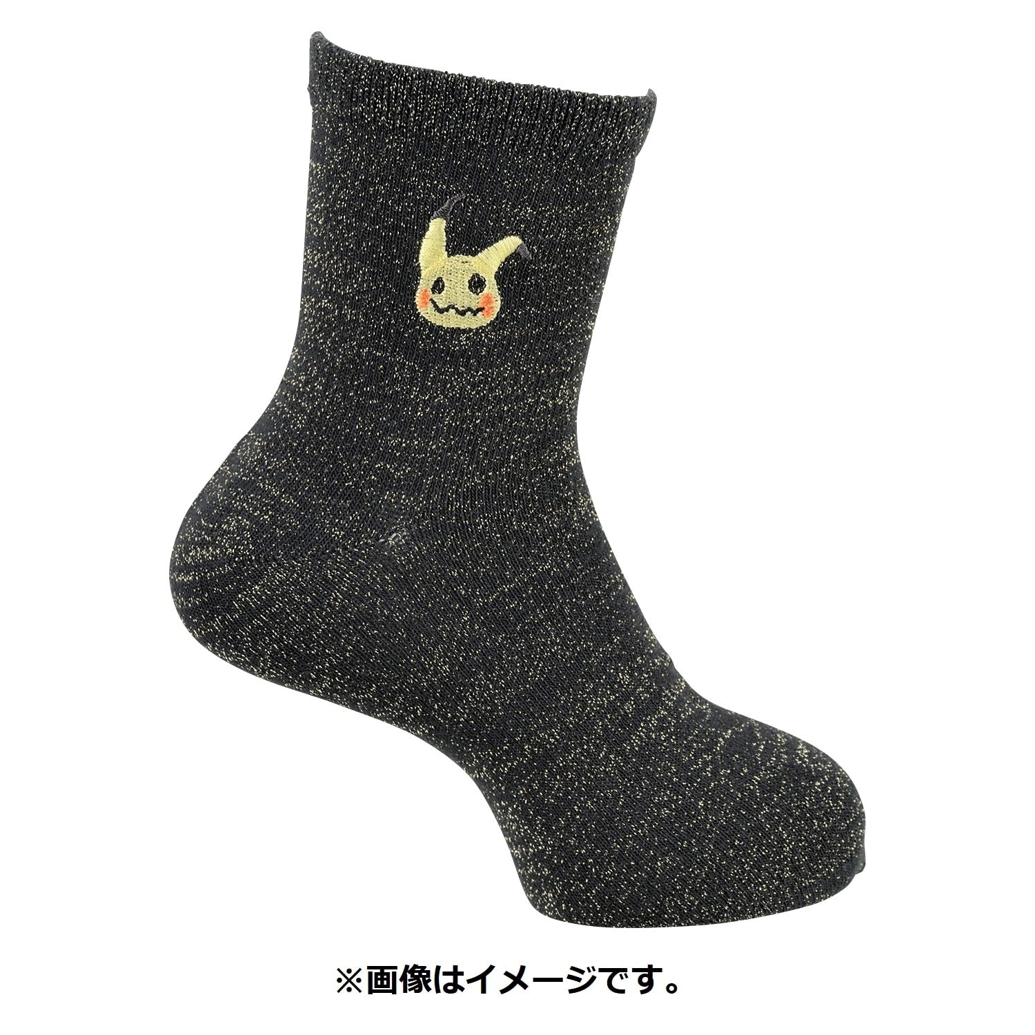 [Choice] Middle socks one point lame Mimikyu (23-25cm)