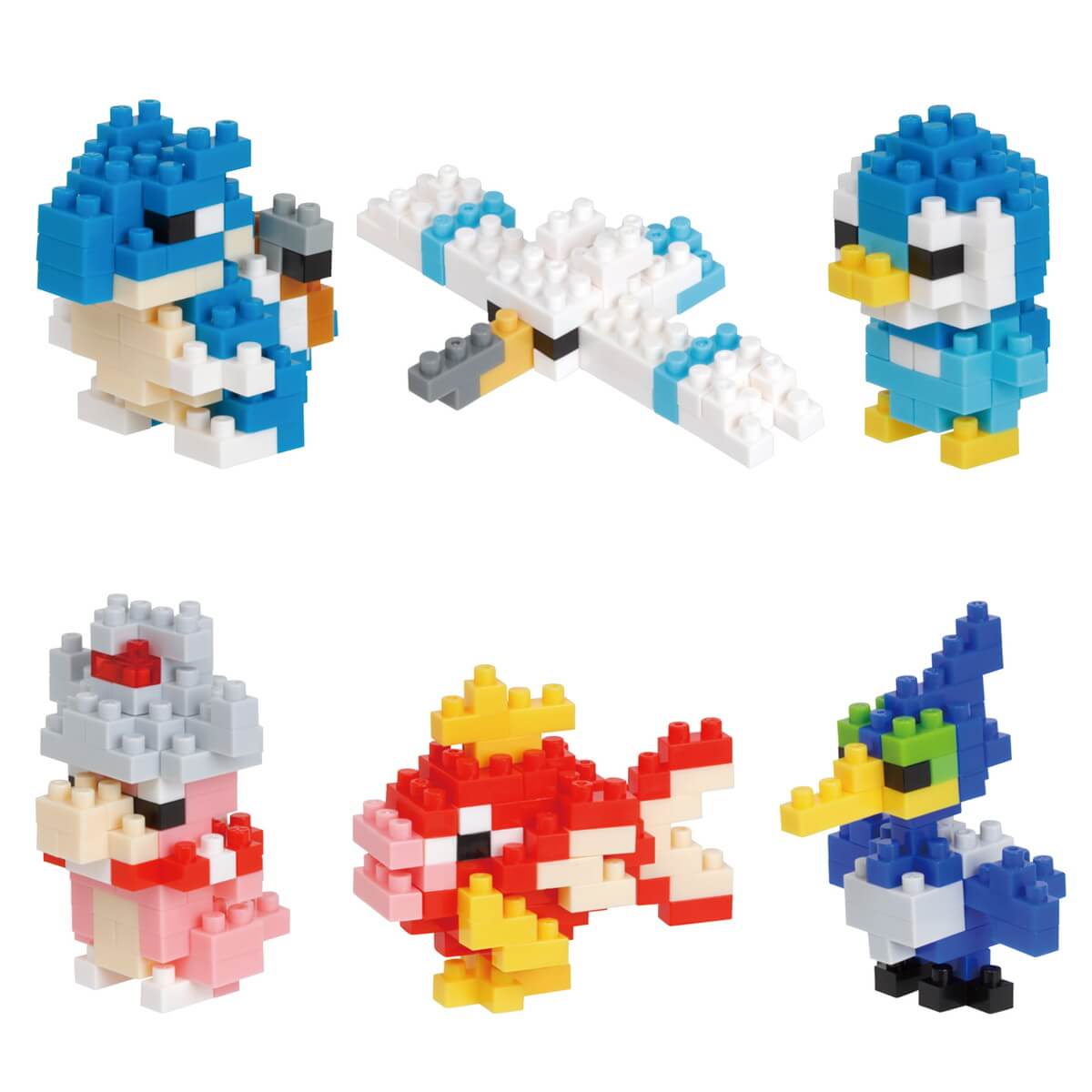 Nanoblock Mini Nano Pocket Monster Water Type BOX