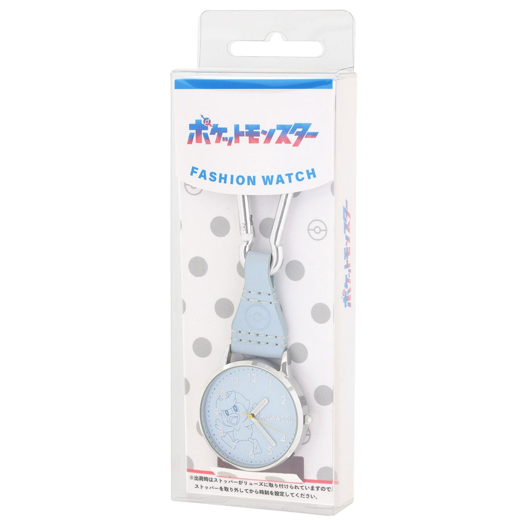 Authentic Japanese Quaxly Watch, a collectible carabiner with detailed Duckling Pokemon visuals from Japan