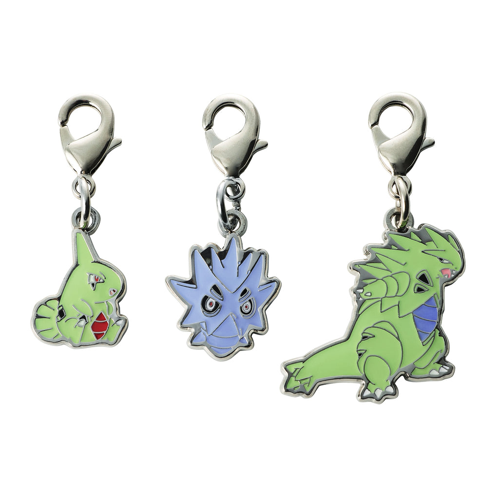 National Encyclopedia 246 metal charm from Japan, featuring detailed Pokemon design