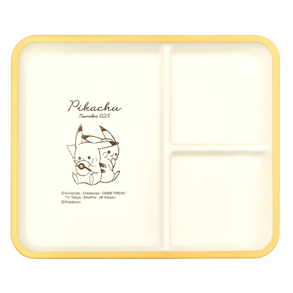 Square plate “Pikachu number025” Pikachu