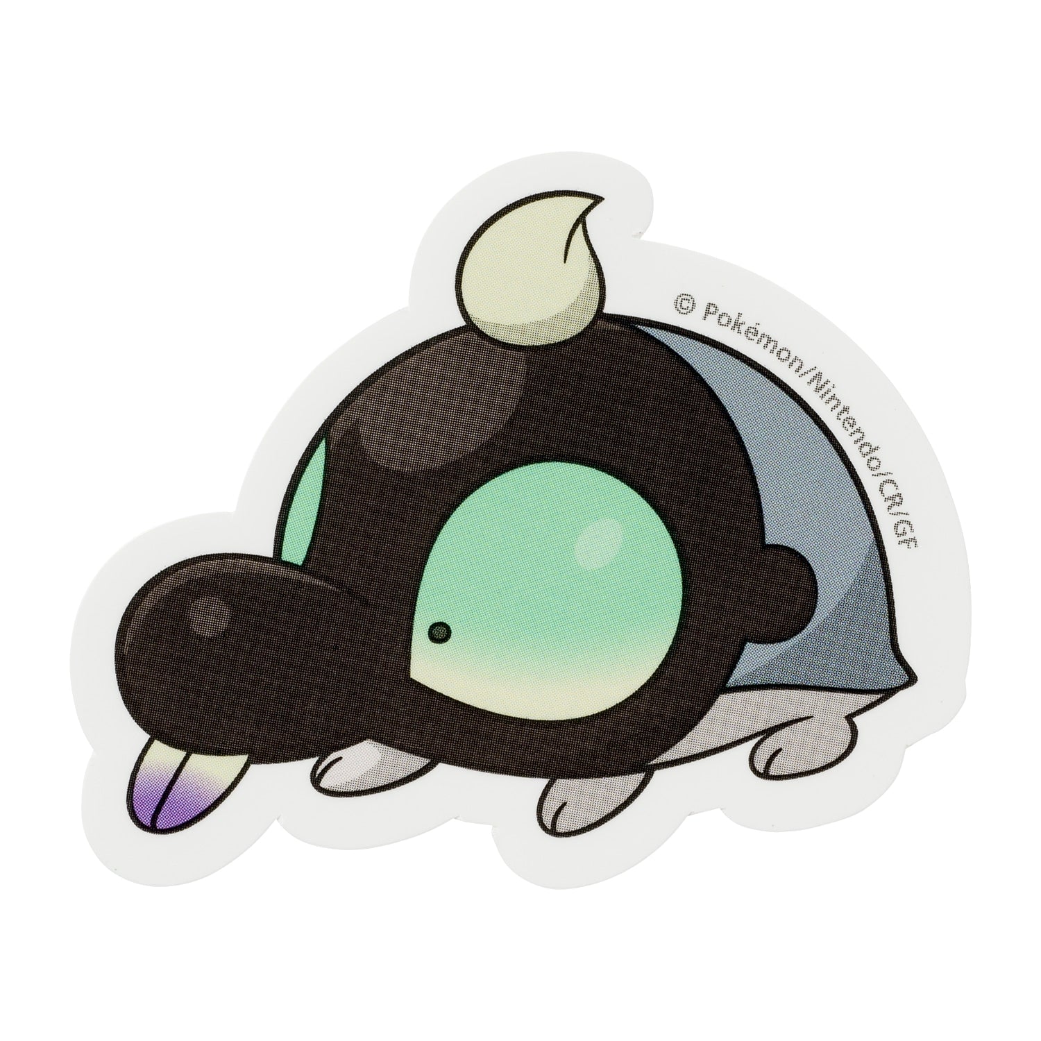 Pokemon Sticker Silshuru, Shroodle character design from Japan