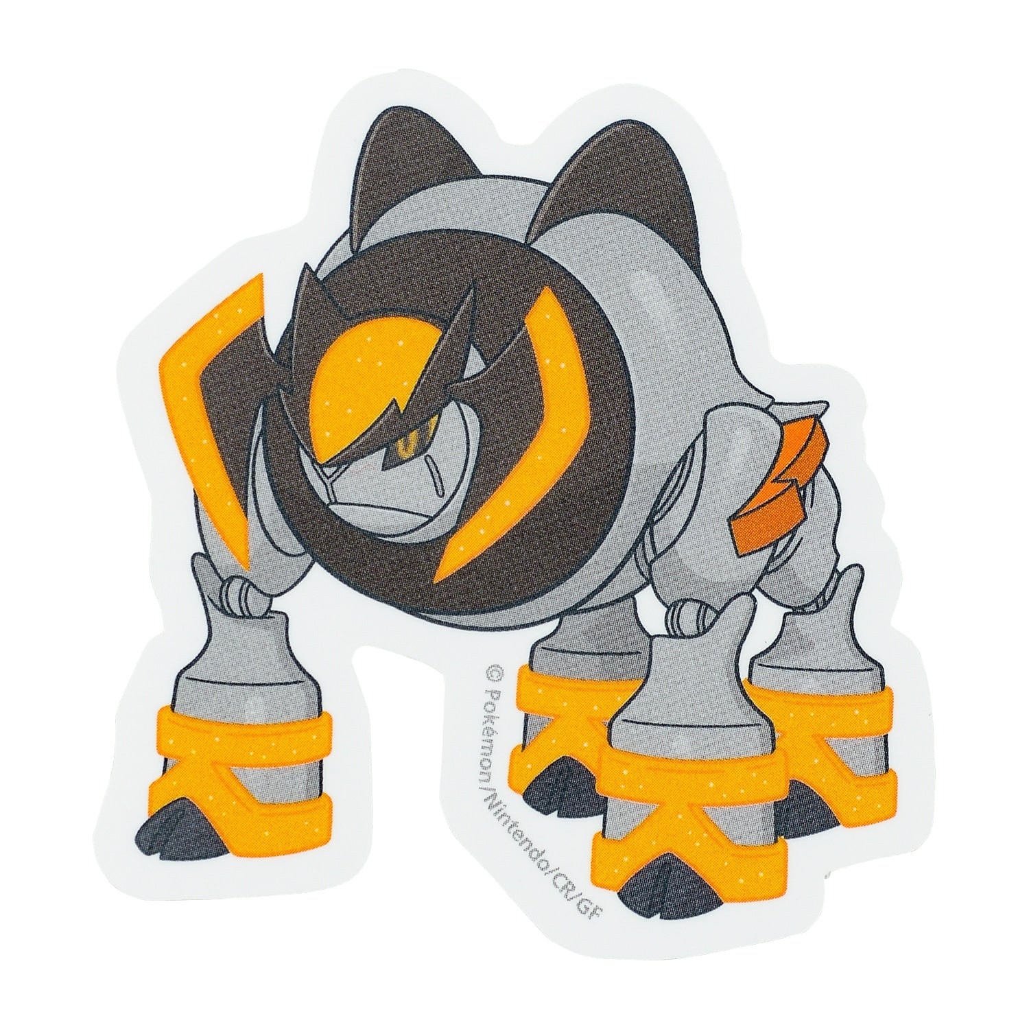 Pokemon Sticker Tetsunoiwao with Iron Boulder design from Japan