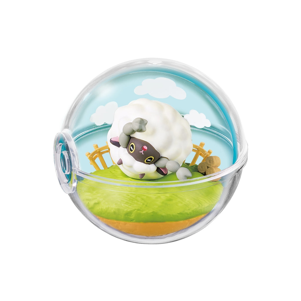 Rare Pokemon Happy Day Terrarium figure with detailed design from Japan