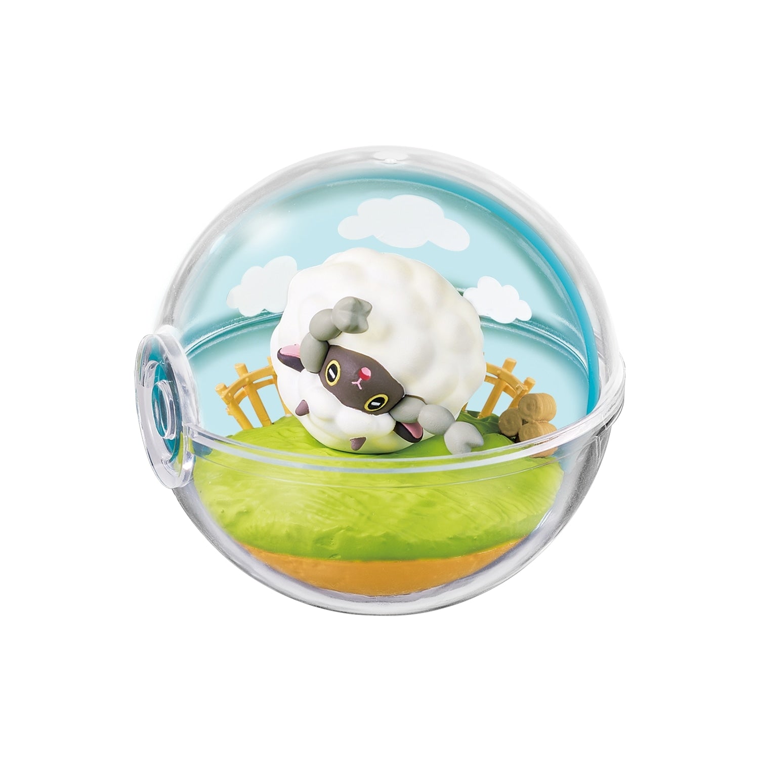 Rare Pokemon Happy Day Terrarium figure with detailed design from Japan