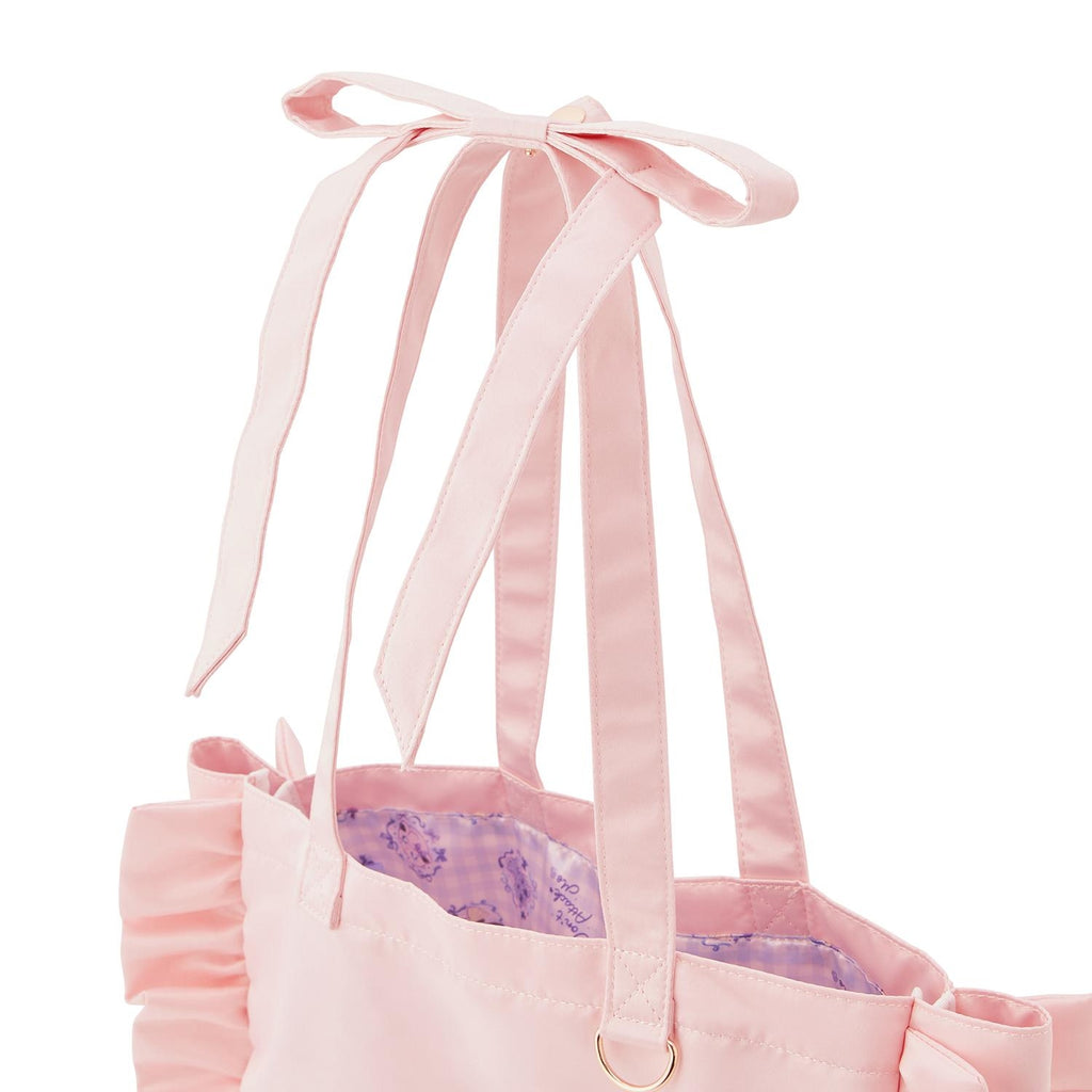 Frill tote bag Don’t Attack Me
