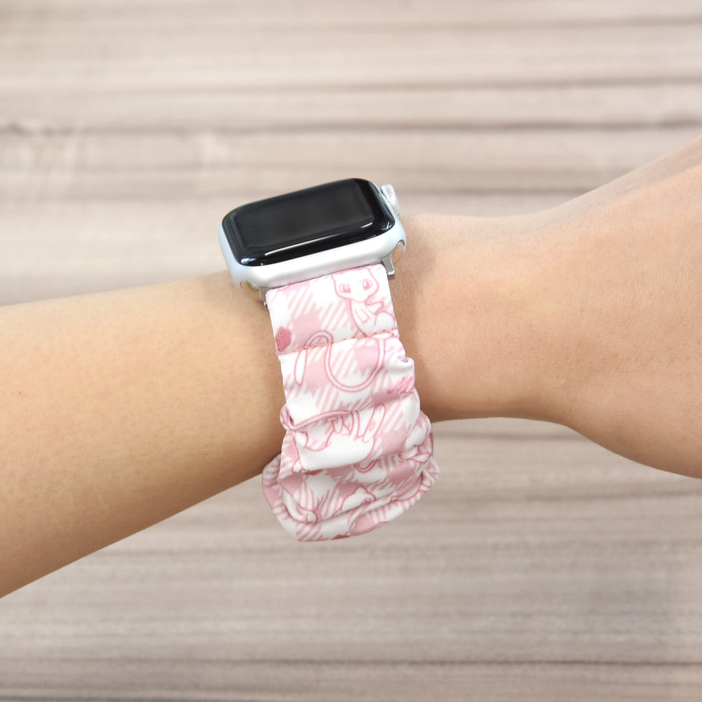 Apple Watch 42/41/40/38mm compatible scrunchie band Mew