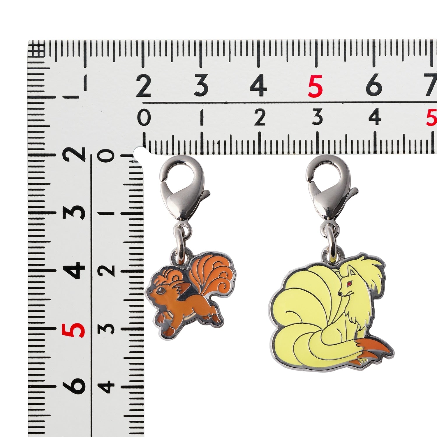 Authentic Pokemon Metal Charm from Japan, with official Pokemon Center Japan packaging