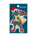 Silver sticker Mega Lucario