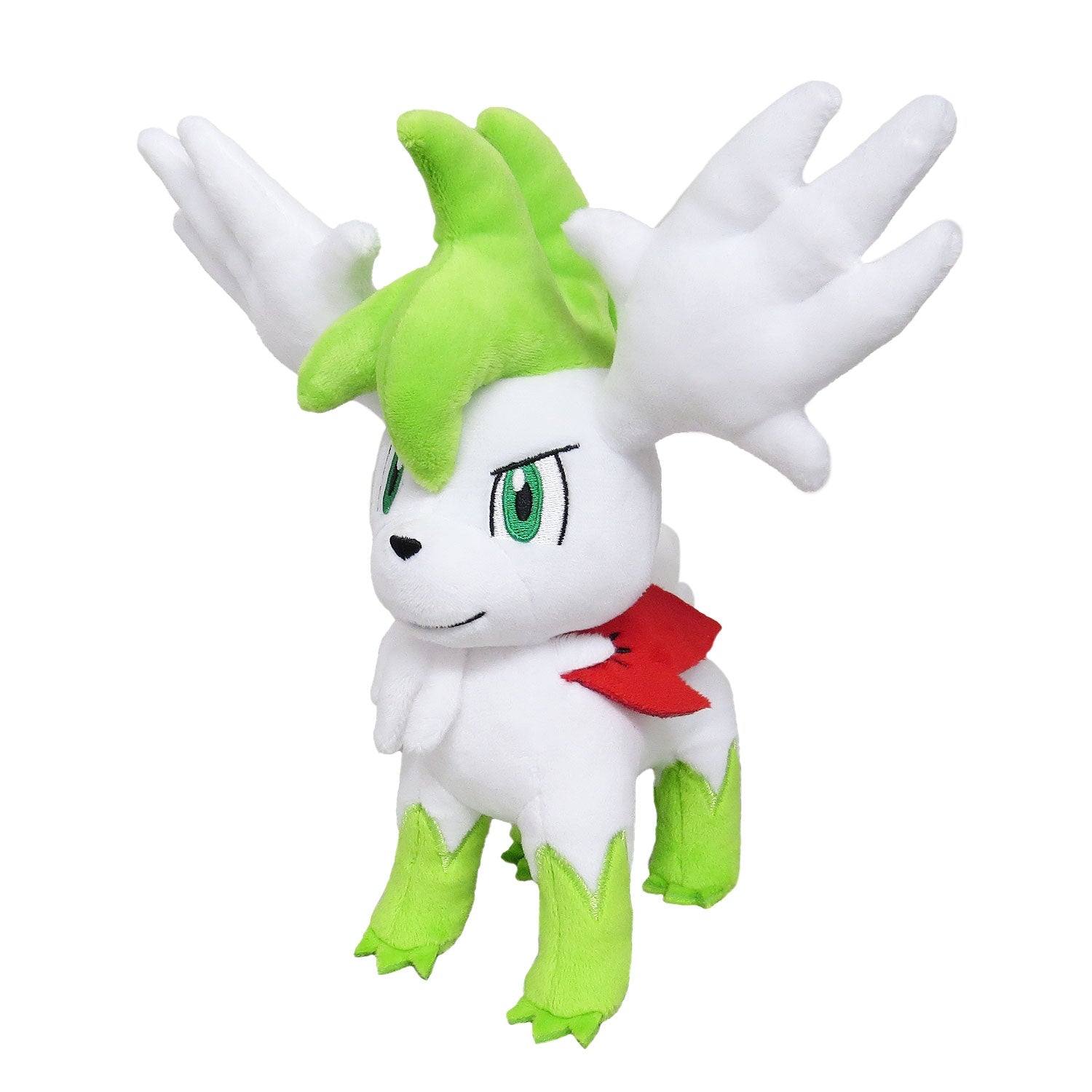 Shaymin Sky Form plush toy from Japan, cute smiling face