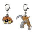 National Encyclopedia Metal Charm 140141 with Pokemon design from Japan