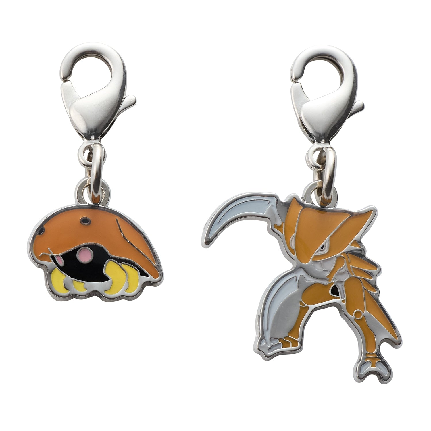 National Encyclopedia Metal Charm 140141 with Pokemon design from Japan