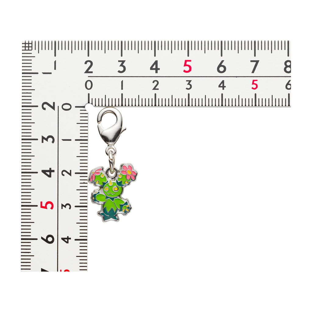 Pokemon National Encyclopedia Metal Charm 556, authentic Japanese collectible