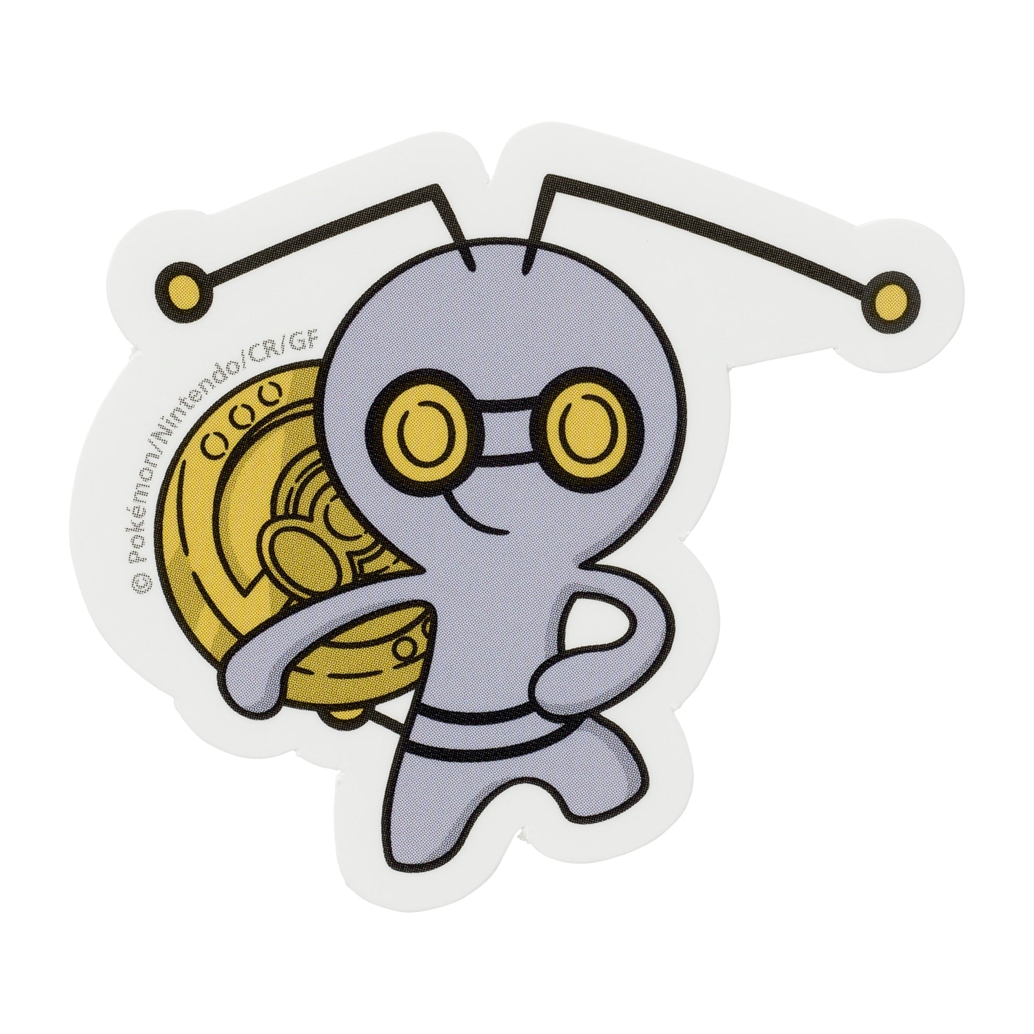 Pokemon Sticker Collection from Japan, featuring Gimmighoul character