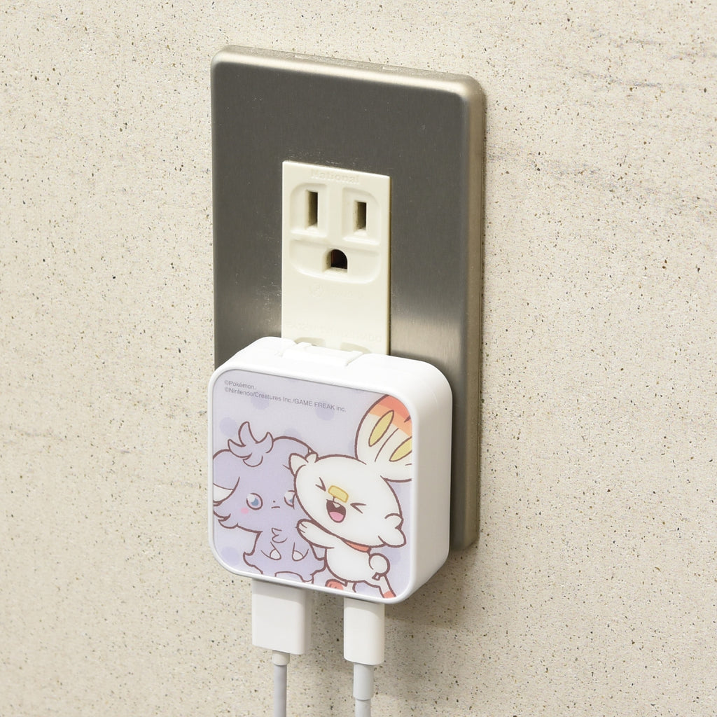 Pokepiece USB/USB Type-C AC adapter Nyasper & Hibani