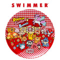 SWIMMER melamine plate Henteko Cute