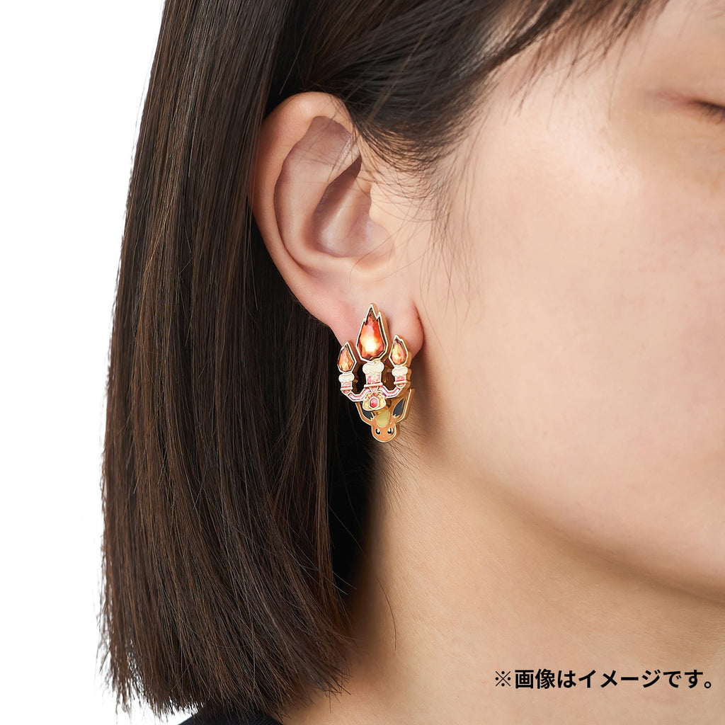 Pokémon accessory earrings fire terrace booster