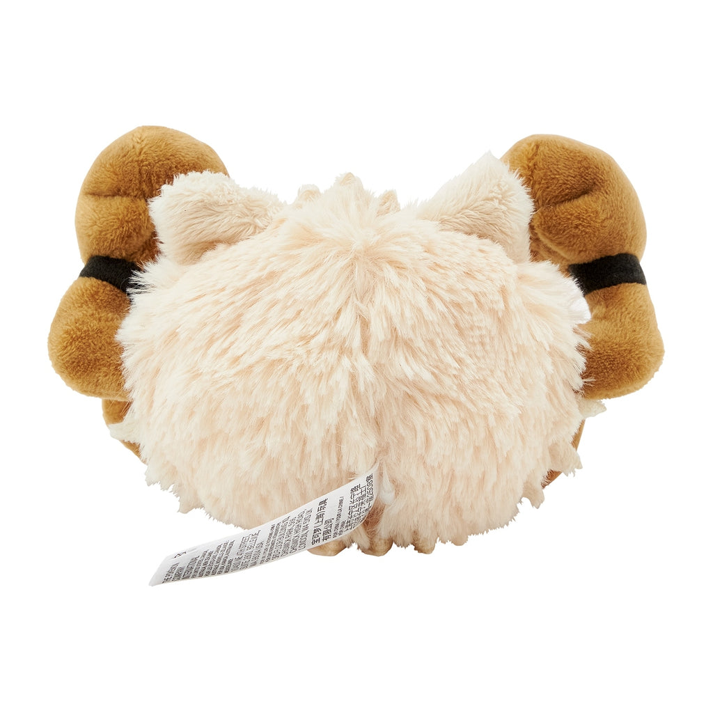 Authentic Japanese Pokemon Okorizaru plush toy, detailed design