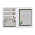 Shaymin book note with grassy design from Japan
