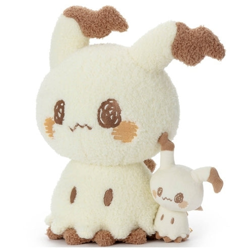Authentic Japanese Mimikyu plush toy, detailed stitching and fabric