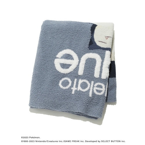 [gelato pique] Baby moco jacquard blanket navy