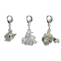 Pokémon National Pokédex metal charm 355, 356, 477 from Japan, detailed metal design