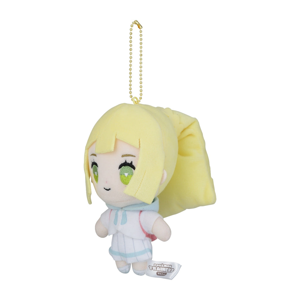 Authentic Japanese Pokemon Lillie plush toy, front view