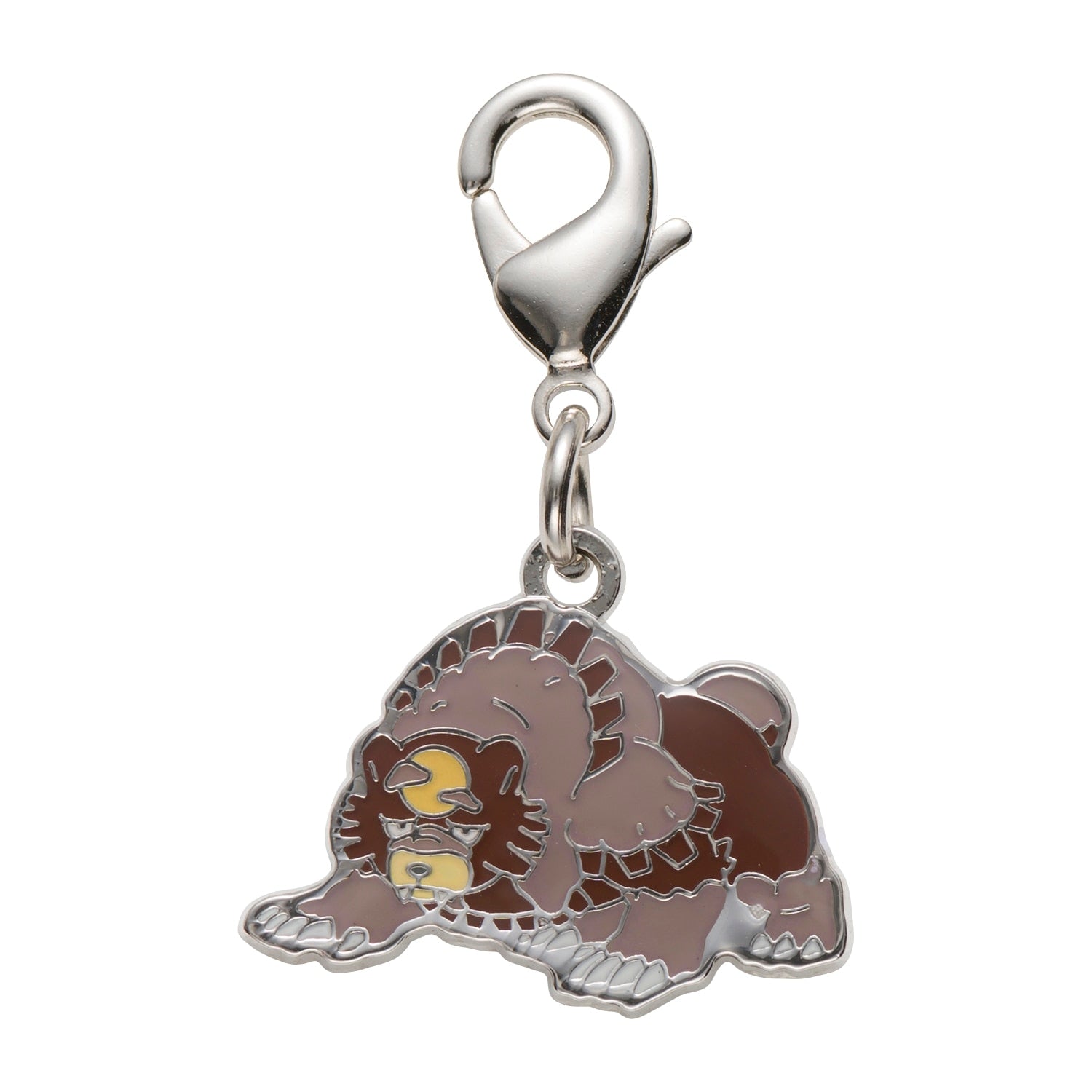 National Encyclopedia Metal Charm 901 from Japan, featuring a detailed metal design