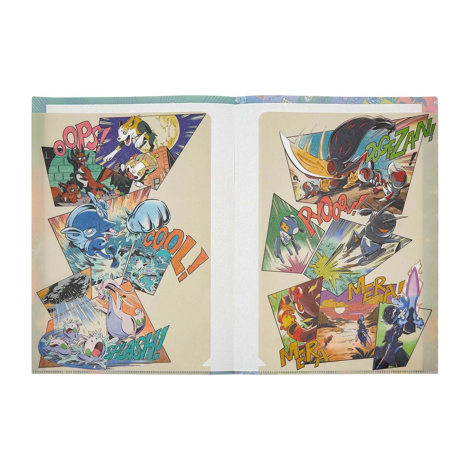 A4 double pocket clear file SECRET of MIGHT