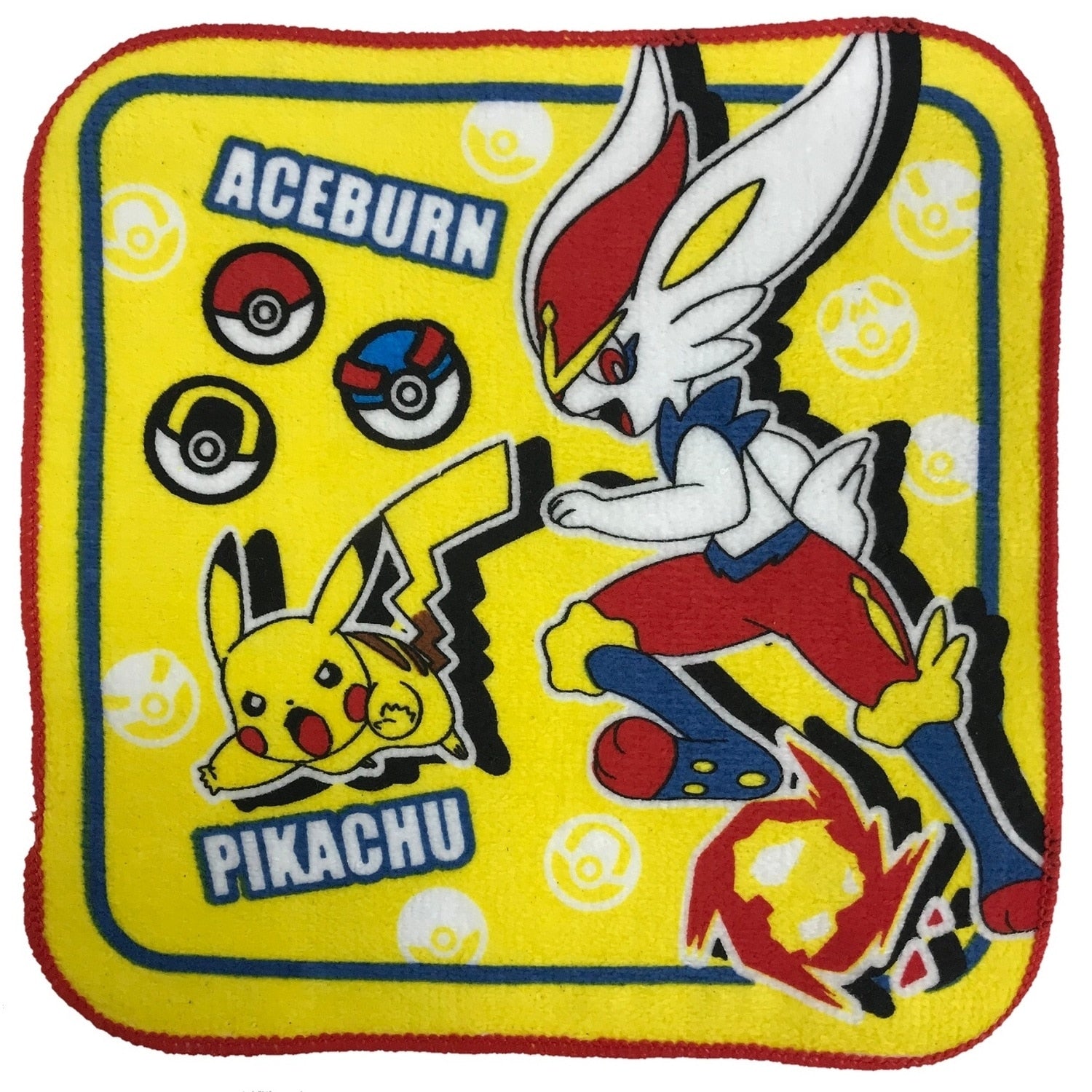 Japanese Pokemon Center Online 3P mini towel Majesty with detailed graphics from Japan