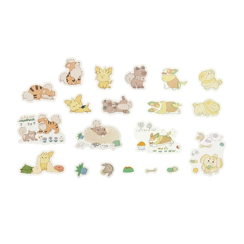 Collectible Pokemon stickers featuring popular characters from Japan