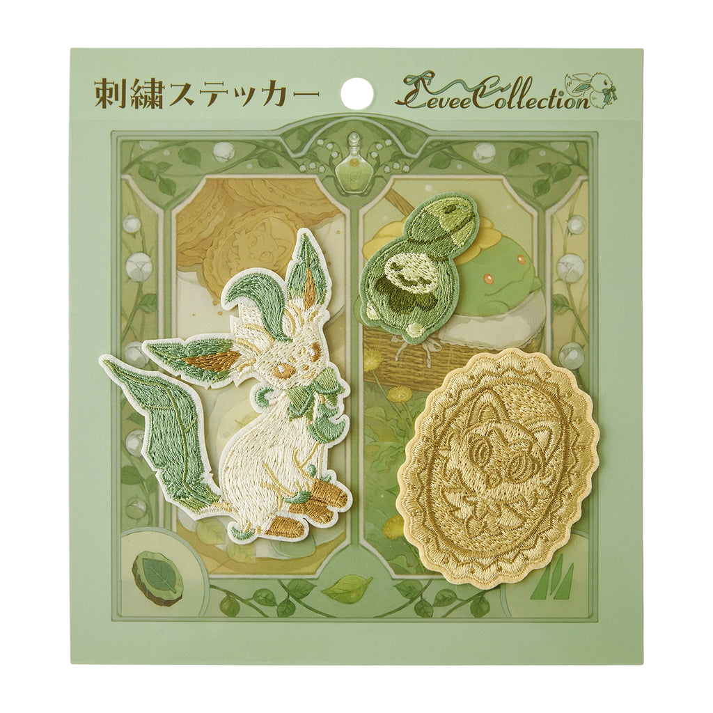 Embroidery sticker Eevee Collection Leafeon