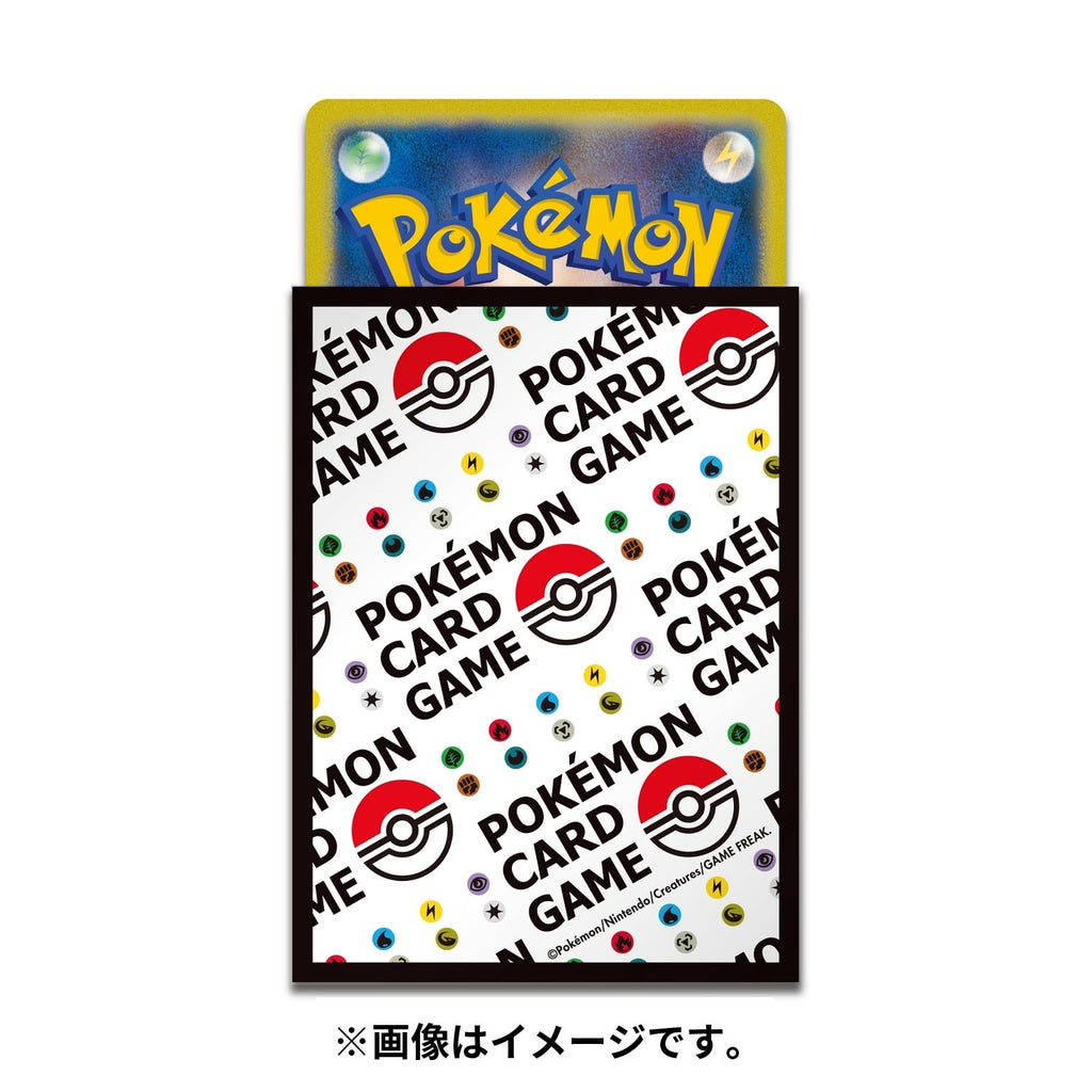 Pokémon TCG Official Deck Shield Sleeves – Ball & Energy Design