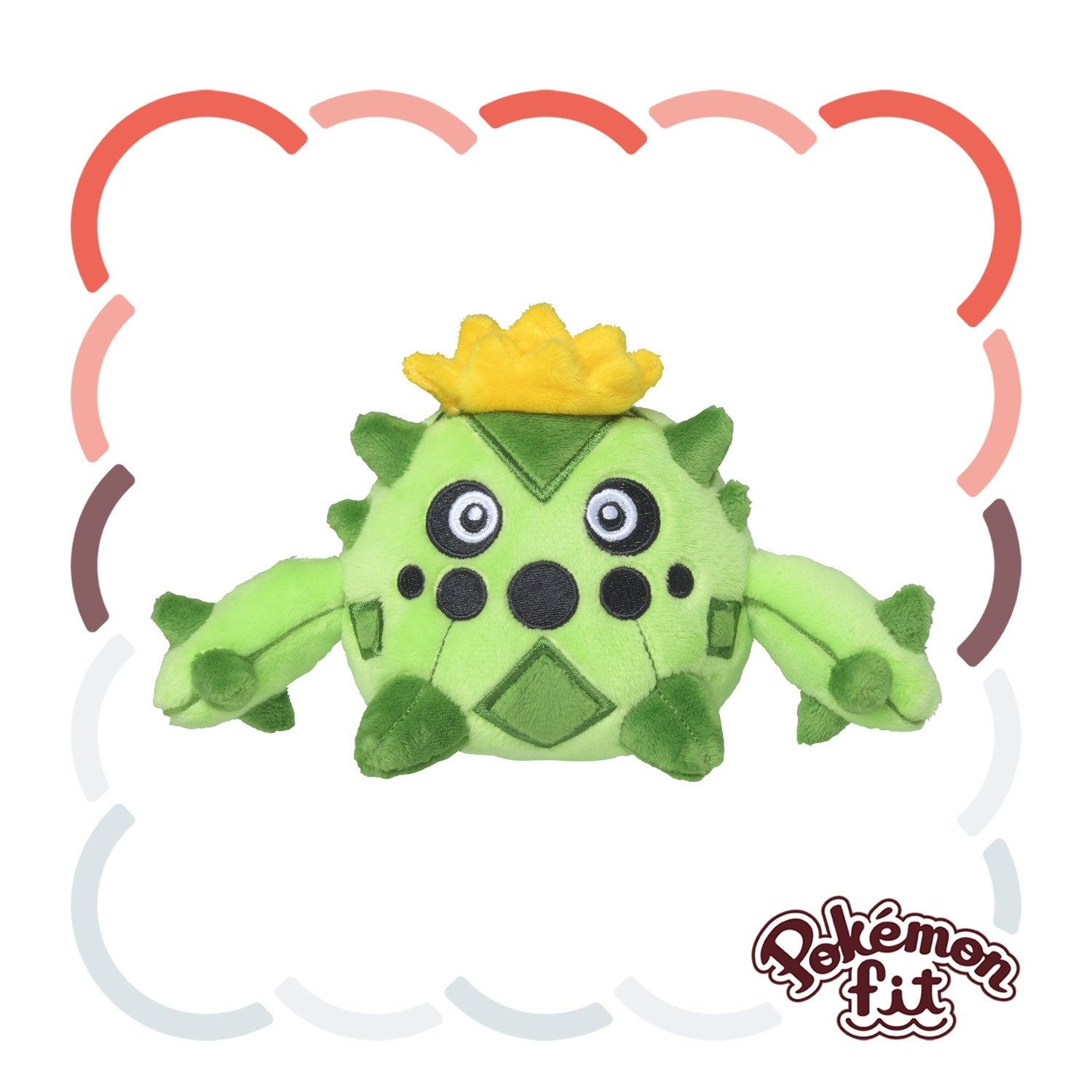 Pokémon Fit Cacnea #331 Official Plush | Pokémon Center Japan