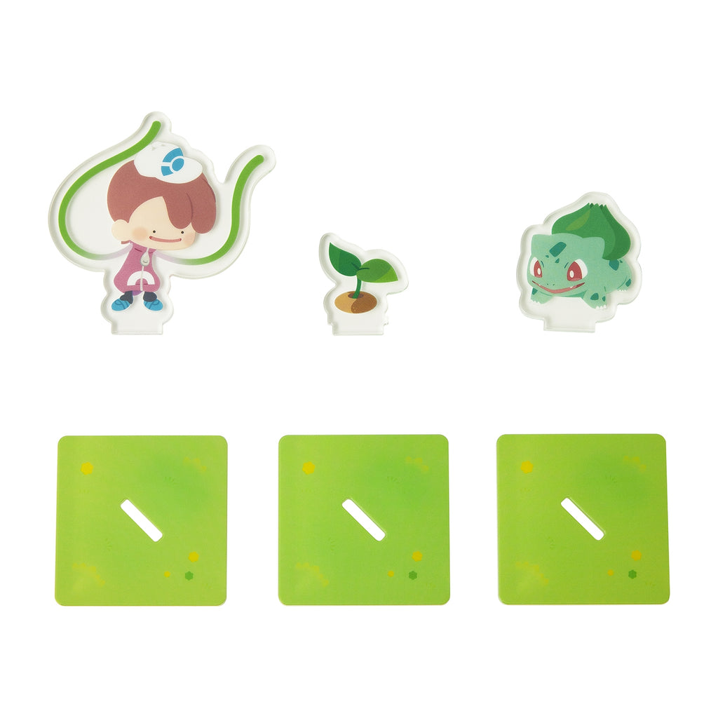 Collectible Pokemon Acrylic Stand Figures from Japan, featuring unique anime designs