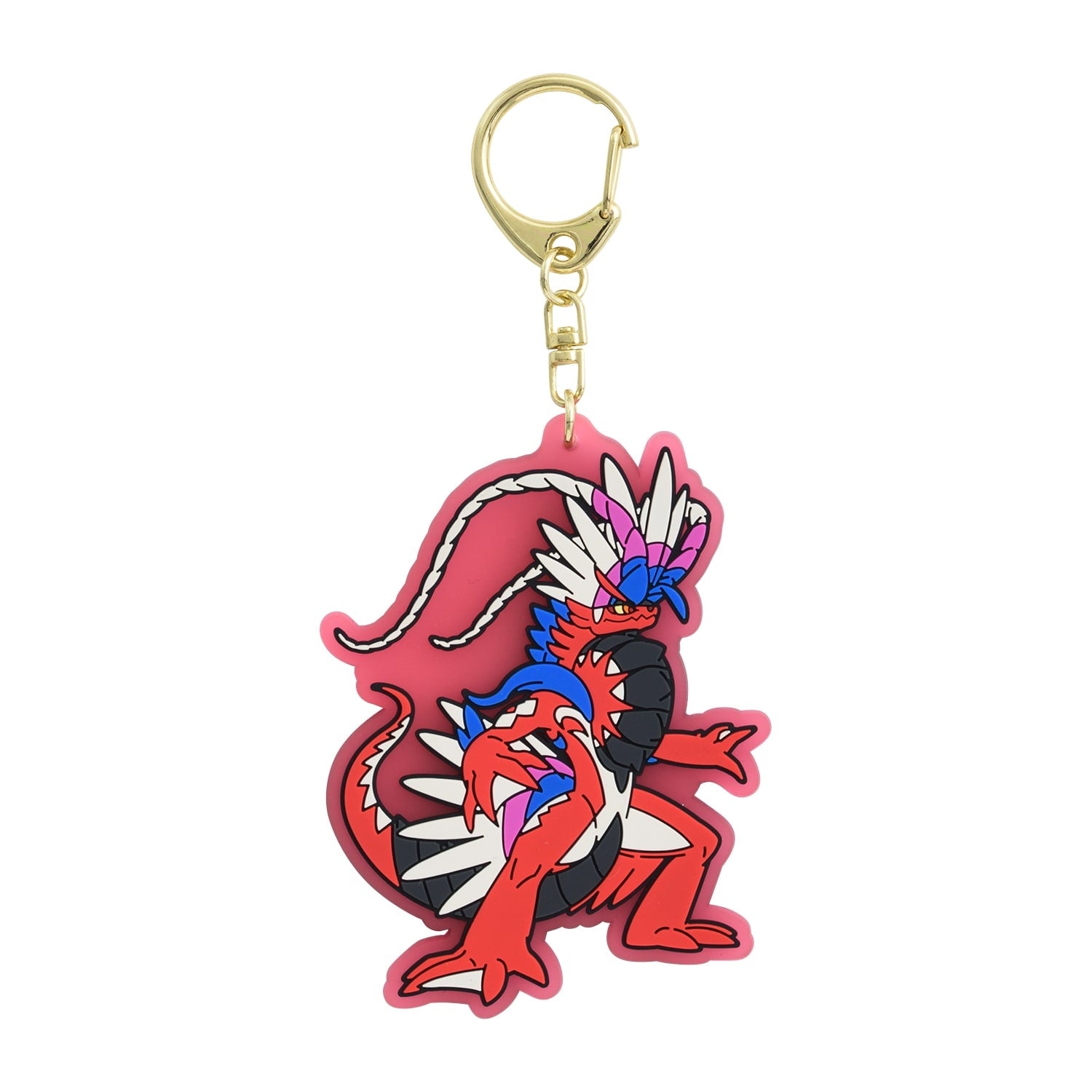 Koraidon keychain figure from Japan, featuring a detailed Fighting/Dragon-type Paradox Pokemon design