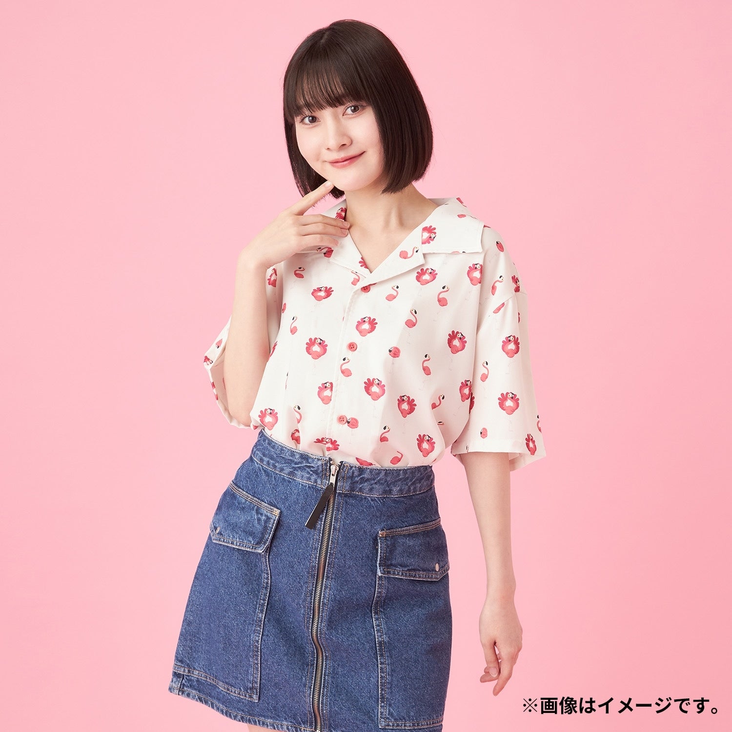 Aloha Shirt Calamingo M/L