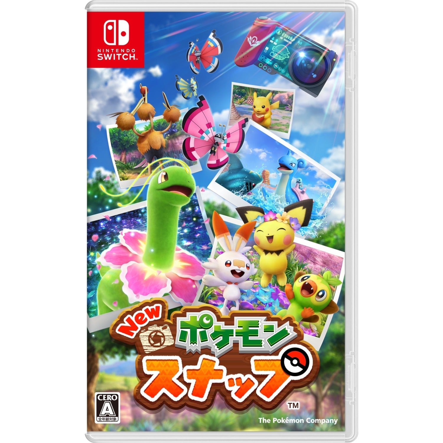 New Pokemon Snap game software from Japan, featuring Pikachu on cover