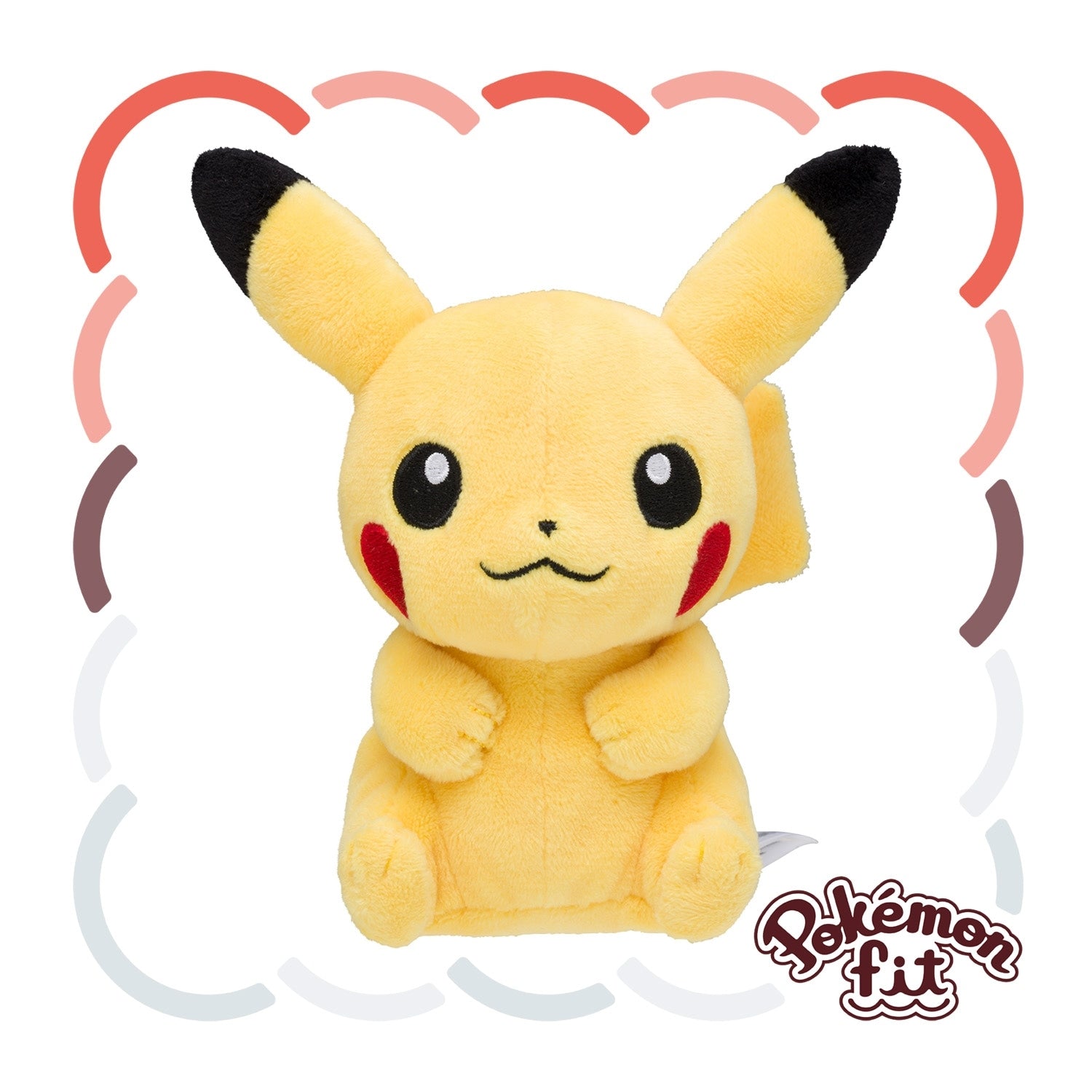 Pokémon fit Pikachu (#25) Official Plush — Pokémon Center Japan