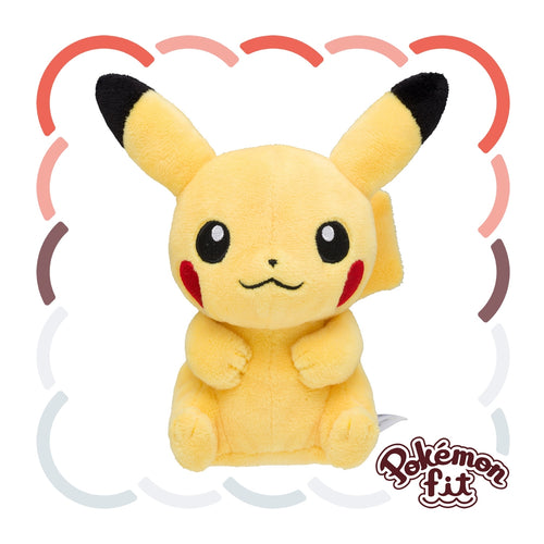 Pokémon fit Pikachu (#25) Official Plush — Pokémon Center Japan
